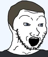 H3K_(namefag) blue_eyes brown_hair clothes self_insert variant:soyak white_skin // 970x1150 // 29.2KB