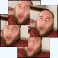 2019 3dgifmaker animated beard closed_mouth clothes distorted ext=gif fat fat_duel glasses irl open_mouth red_tshirt schizo soyboy subvariant:fatjak_irl tshirt variant:fatjak // 250x250 // 94.1KB