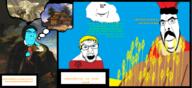 4soyjaks adam_mickiewicz blond blue_eyes blue_skin countrywar flag:poland glasses konrad_wallenrod lithuania mustache open_mouth poland stubble variant:cobson variant:feraljak variant:impish_soyjak // 2584x1187 // 2.3MB