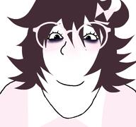 bow brown_hair female girl glasses i_dont_really_like_it_so_you_dont_have_to_approve_it_if_you_dont_like meta:leaky not_a_fucking_soyjak pink_shirt silly this_was_just_for_fun variant:bernd // 1200x1125 // 185.9KB