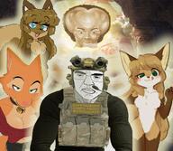 averi booba diane_foxington fox front_facing furry le_pol_face lust_provoking_image meta:tagme military military_hat military_uniform nigveri shitnobodycaresabout sisa snca tits variant:chudjak yakub yakult // 1080x942 // 1.5MB