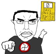 clothes finger hand jews judaism nazism pointing swastika variant:chudjak // 690x669 // 115.9KB