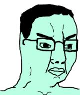 colored_skin cyan glasses hair mint teal variant:chudjak // 645x770 // 6.0KB