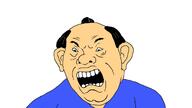 angry asian chonmage edo japan samurai subvariant:ukropson variant:cobson // 1280x720 // 104.3KB