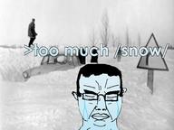 car chud cry crying gray_background irl_background its_over snow text winter // 1365x1024 // 121.5KB