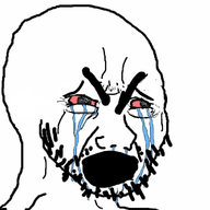 bloodshot_eyes crying open_mouth soyjak stubble template thick_eyebrows variant:cryboy_soyjak // 1080x1012 // 381.8KB