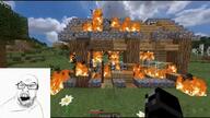 1337 animated building get glasses meta:GET minecraft open_mouth reaction soyjak streamer stubble variant:feraljak video video_game vtuber // 852x480, 7.3s // 2.9MB