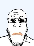 glasses lips neutral oh_my_god_she_is_so_attractive subvariant:neutralplier variant:markiplier_soyjak // 600x800 // 49.0KB