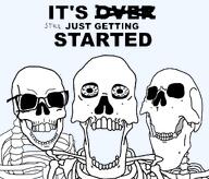 its_just_getting_started skeleton subvariant:wholesome_soyjak variant:feraljak variant:gapejak variant:markiplier_soyjak // 1120x959 // 322.4KB