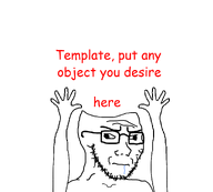 cross_eyed drool dumb hand hands_up object object_on_head subvariant:soyak_(irritated) template variant:soyak // 1001x900 // 99.1KB