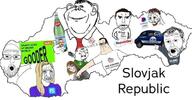 angry arm brown_hair chud clothes country crying glasses hair kollar kotleba lsns meta:low_resolution meta:tagme multiple_soyjaks olano open_mouth pellegrini progresivne_slovensko ps pun republika sas saska slovakia slovjak sme_rodina smile stubble subvariant:chudjak_front uhrik variant:chudjak variant:impish_soyak_ears variant:two_pointing_soyjaks variant:wojak water yellow_hair // 770x403 // 47.6KB
