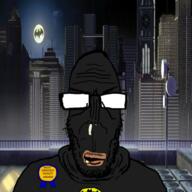 award batman gotham_city hair meta:tagme mustache soyjak stubble subvariant:euromutt text variant:markiplier_soyjak // 1600x1600 // 2.4MB