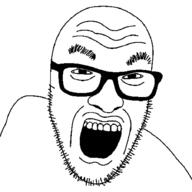 beard glasses meta:tagme nose open_mouth stubble template variant:unknown // 1000x1000 // 19.7KB