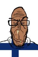 angry beard country countrywar crying euromutt european finland flag flag:finland glasses mutt red_eyes subvariant:euromutt sweater variant:markiplier_soyjak white_skin // 591x877 // 19.4KB