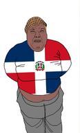 crying dominican dominican_republic fat flag flag:dominican_republic obese ugly // 771x1280 // 60.7KB