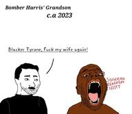 anglo bomber_harris british cuck golden_tooth history open_mouth shieet soyjak text variant:isaac wojak // 690x596 // 58.6KB