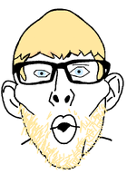 a10_eyes and_oreos blond blue_eyes glasses hair remastered series:aryan_soyjaks stubble trend:aryan variant:nojak // 875x1200 // 82.8KB