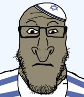 brown_skin clothes hat jewish_nose judaism jude kike kippah series:yehudyakim subvariant:neutralplier tallit variant:markiplier_soyjak // 1035x1200 // 42.7KB