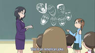 american_joke angry anime glasses hanging ichigo_mashimaro loli matsuoka_miu meme mitsudomoe multiple_soyjaks open_mouth school smile soyjak stubble teeth text tongue tranny variant:bernd variant:chudjak variant:cobson variant:feraljak variant:gapejak variant:markiplier_soyjak // 1923x1080 // 484.6KB