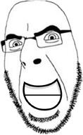 bfdi glasses smile stubble variant:cobson // 500x811 // 56.5KB