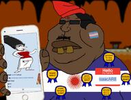 Mazorca argentina award bindi brown_skin central_intelligence_agency confederacion_argentina duff flag:argentina flag:transgender_pride_flag glasses isaacAR8_(user) latino latinx lisa_(game) marge marge_simpson phone rotten_teeth sun sunglasses the_simpsons tranny variant:meximutt variant:soytan // 1111x849 // 404.5KB