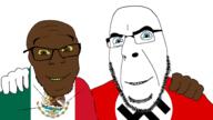 2soyjaks aryantoko blue_eyes brown_eyes brown_skin eyes_like_the_o-o-cean flag:mexico flag:nazi_germany friendship godtoko no_more_brother_wars satoko_houjou_fan so_far_from_god(tno) tno variant:cobson variant:feraljak yellow_teeth // 1920x1080 // 7.9MB
