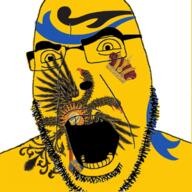 contrada_aquila flag glasses italy open_mouth palio_di_siena stubble variant:cobson // 699x699 // 406.3KB