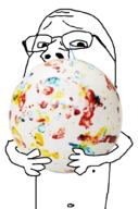 arm big crying glasses holding_object jawbreaker stubble subvariant:wholesome_soyjak variant:gapejak // 676x1021 // 427.0KB