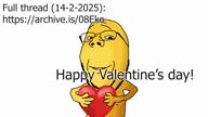 2025 dem_(soyjak_party) democracy discord drama february february_14 gem gem_(soyjak_party) gold golden_tooth happy_merchant heart jewish_nose jews jude namefags soyjak_party subvariant:wholesome_soyjak variant:gapejak yellow_hair yellow_skin yellow_teeth // 1920x1080, 244.4s // 42.8MB