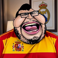 flag:spain latinx manolo meta:ai_generated obese obsessed real_madrid spain variant:meximutt white_skin // 560x560, 6s // 2.8MB