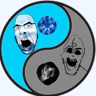 6 black blue_skin brimstone coal gem gem_skin gemmy grey grey_skin poopson variant:cobson variant:poopson yin_yang // 4096x4096 // 6.0MB