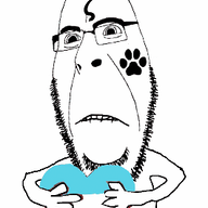 animated arm biting_lip byonbyon distorted facial_mark forehead_mark glasses hand heart holding_heart holding_object paw poyopoyo soyjak stubble subvariant:hornyson tattoo variant:cobson zoophile // 265x400 // 464.9KB