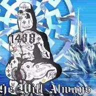 ass black_eyes cross penis sonnenrad subvariant:hornyson swastika tattoo variant:cobson z_(russian_symbol) // 720x720, 27.5s // 3.1MB