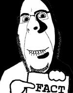 biting_lip closed_mouth evil fact finger glasses hand ominous pointing shadow sign smile soyjak stubble subvariant:hornyson teeth text variant:cobson // 573x732 // 59.7KB