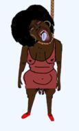 ack black_skin female hanging nigger variant:gapejak // 392x654 // 93.7KB