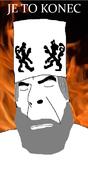 Bohemia Jan_Hus Protestanism christianity czechia green_eyes grey_beard grey_hair holy_roman_empire hussite its_over jesus protestant religion text variant:cobson white_clothing white_hat // 352x769 // 45.2KB