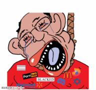 ack amerimutt animated anti_mutt bbc blacked bloodshot_eyes bouncing crying discord firefox flag:transgender_pride_flag glasses hanging judaism mcdonalds pornhub poyopoyo pyokopyoko soyjak subvariant:ackmutt suicide tongue tranny variant:bernd walmart // 400x375 // 440.6KB