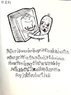 2soyjaks arm art baby black_and_white clothes deformed drawfag drawing family_guy glasses hair hand ink meta:soytober meta:soytober2025 open_mouth peter_griffin smile stubble subvariant:jacobson television text variant:a24_slowburn_soyjak variant:peterlöwenbräugriffinakajustinpetergriffinfromthehittelevisionshowfamilyguythatwasmadebysethmacfarlaneakapetergriffinsoyjakforshortjak // 3000x4000 // 6.1MB