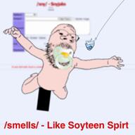 baby babyjak gem music music_parody nirvana pacifier small_eyes smv song song:nirvana_-_smells_like_teen_spirit song:unknown_(soyjak_parody) variant:gapejak variant:impish_soyak_ears video // 720x720, 300.7s // 13.0MB