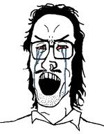 angry cryboy crying mullet nose_piercing nose_ring open_mouth variant:mulletjak // 838x1072 // 149.1KB