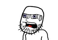 ear glasses open_mouth soyjak stubble the_ultimate_showdown variant:unknown // 781x550 // 37.5KB