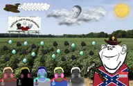 cloud coal coalfarmerthebestnamefaginpol_(user) confederate_flag field gem hoe impish namefags sun variant:chudjak variant:gapejak variant:impish_soyak_ears // 1170x756 // 249.9KB