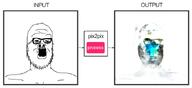 ai_generated early_ai glasses mask oekaki open_mouth pix2pix redraw small_face soyjak stubble variant:a24_slowburn_soyjak // 680x312 // 91.8KB