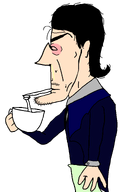 bloodshot_eyes clothes drinking hair meta:namefags meta:self_insert moistpepper_(user) mucus side_profile subvariant:euromutt suit transparent_background variant:markiplier_soyjak white_skin // 541x779 // 28.7KB