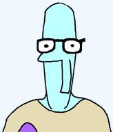 anchovy badge bald clothes cyan_skin glasses lip no_beard spongebob_squarepants subvariant:headjak_front template tshirt variant:headjak // 607x712 // 9.8KB