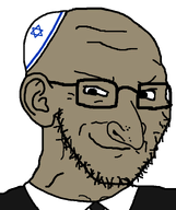 black_jacket brown_skin clothes ear hat jewish_nose judaism jude kike kippah necktie nose series:yehudyakim smile smirk smug star_of_david subvariant:soyak_(smug)_2 suit suit_and_tie variant:soyak white_shirt // 632x756 // 18.5KB