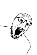 glasses nuvariant soyjak stubble variant:unknown // 319x473 // 11.2KB