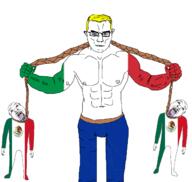 3soyjaks buff flag:italy flag:mexico hanging noose variant:bernd variant:chudjak // 1300x1231 // 237.4KB