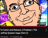 distorted english_text epstein glasses jeffery_epstein lazy_eye pedophile police_tape smile thumbnail variant:epsteinjak youtube youtube_thumbnail // 1097x873 // 383.0KB