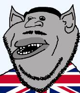 anglo beady_eyes eternal_anglo flag:united_kingdom grey_skin hair kike_nose looking_at_you mustache mutt_lips oswald_mosley pointy_ears stubble subvariant:impish_amerimutt transparent_background vampire variant:impish_soyak_ears // 535x619 // 31.1KB